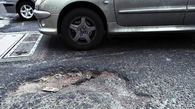 Lejos del Bache Cero, empeor� el estado de las calles porte�as