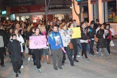 Por cuarta vez, Jun�n march� reclamando seguridad; aunque cada vez son menos