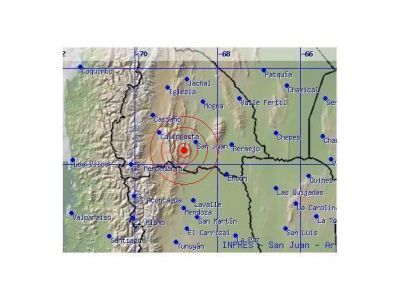 Un sismo de 3,7 grados despert� a varios sanjuaninos