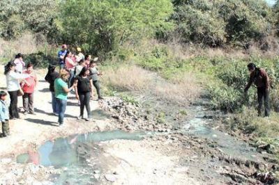 Revas� la planta depuradora De l�quidos cloacales mendiete�a