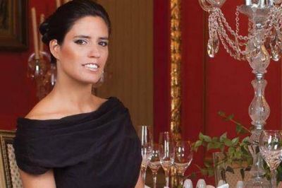 Lorena, la hija que Scioli reconoci� por la fuerza, lo har� abuelo