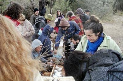 Realizaron intercambio de semillas y plantines