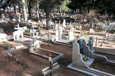 Colapsa el cementerio de Bariloche