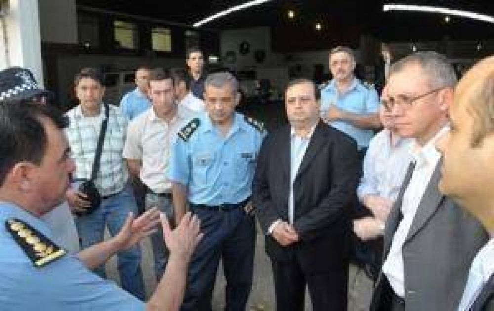 Presentaron nuevo sistema de intervenci�n en siniestros