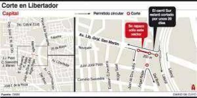 Libertador: cambiar�n el �ltimo tramo de ca�er�a