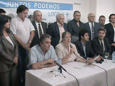 Stolbizer present� a los partidos de la fuerza opositora.