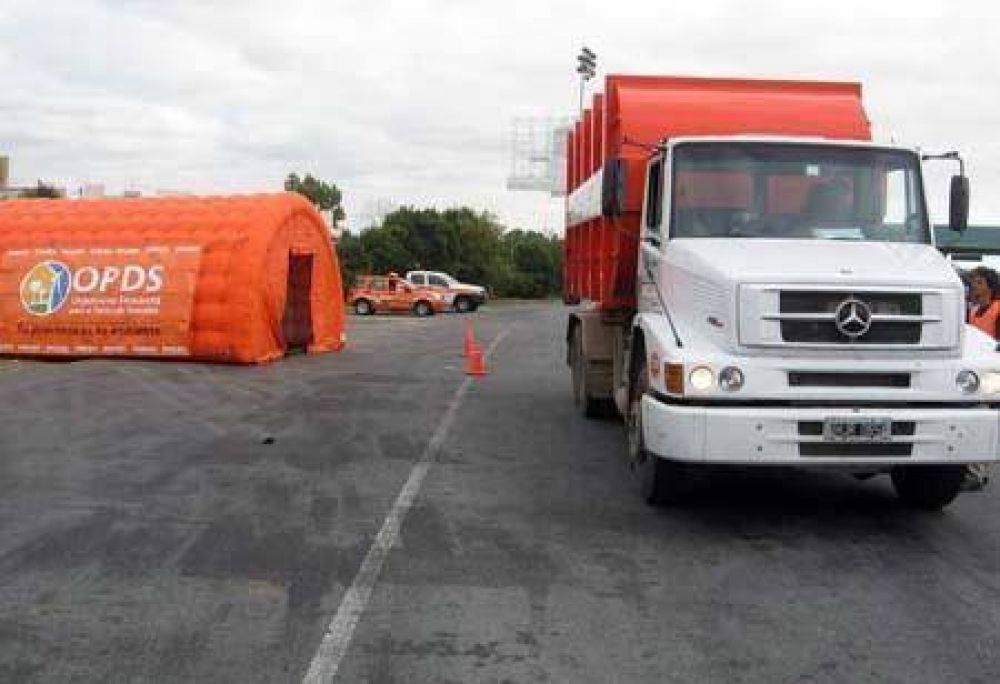 Operativos de control a transportes de residuos 