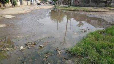 Cloacas, principal reclamo de los vecinos del sector