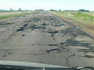 Las rutas de la Provincia est�n en P�simo estado