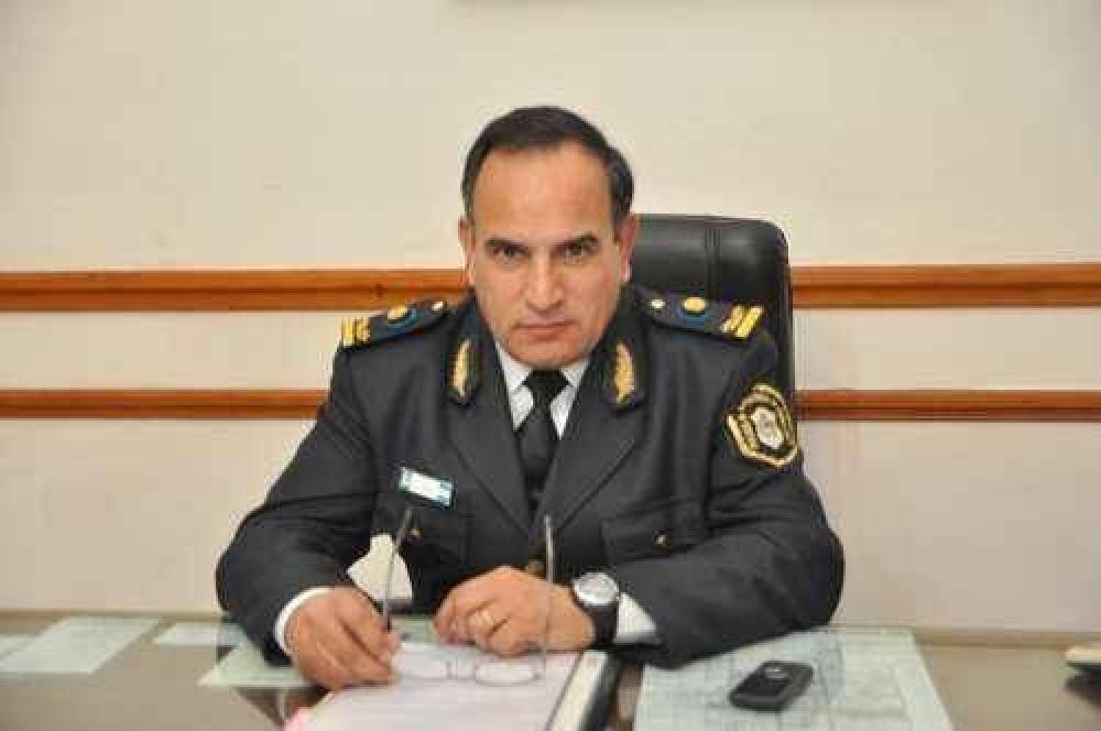 El comisario inspector Lazarte es el nuevo jefe de la Departamental Azul