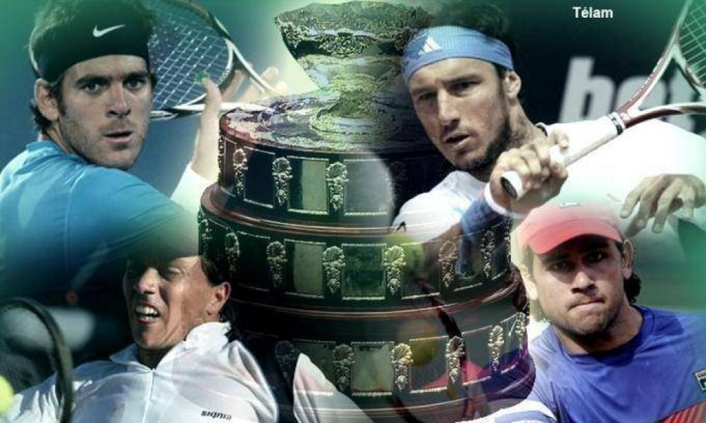  Del Potro, M�naco, Berlocq y Schwank fueron designados oficialmente para la Copa Davis