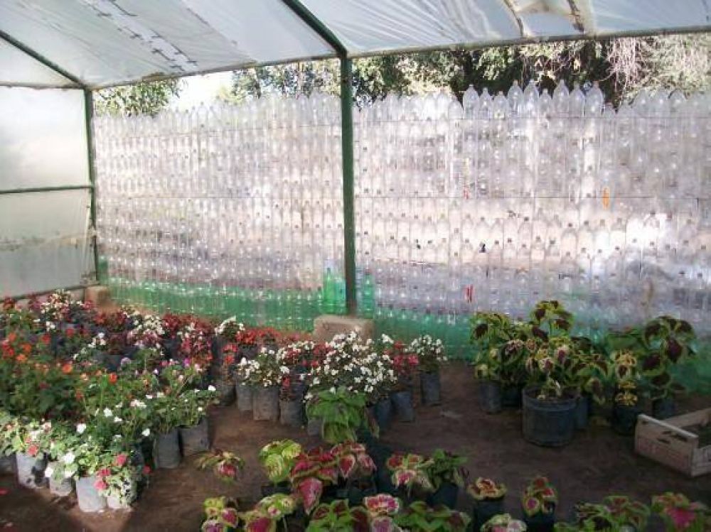 Medio Ambiente ya recolect� m�s de 35 mil botellas para construir invernaderos