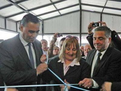 Urquiaga baj� l�nea durante una reinauguraci�n