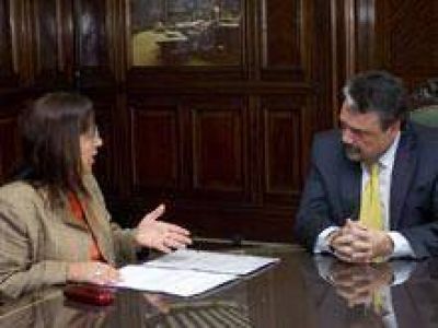 Por cortes de electricidad en RN, Bongiorno se reuni� con Cameron
