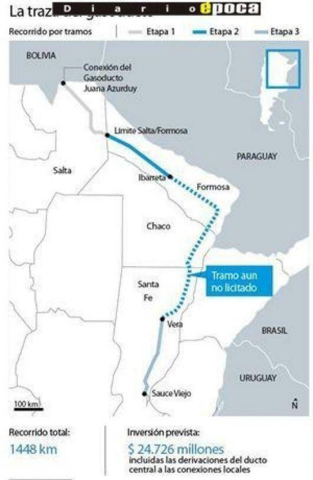 Poca expectativa por anuncios que hablan de relanzar el gasoducto