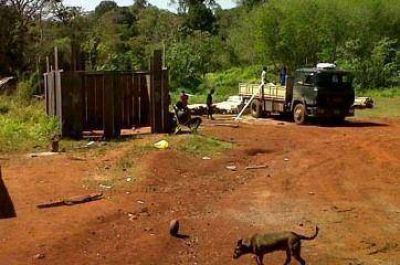 Comienza la construcci�n de las casas para las comunidades Yryap� y Jasy Por�