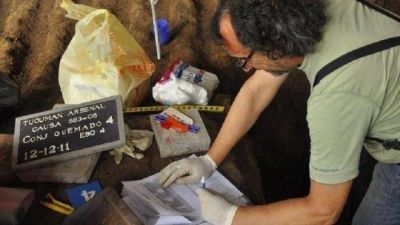  Identificaron a tres personas enterradas en el Arsenal