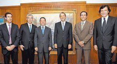 Cobos y Jaque, juntos para una foto