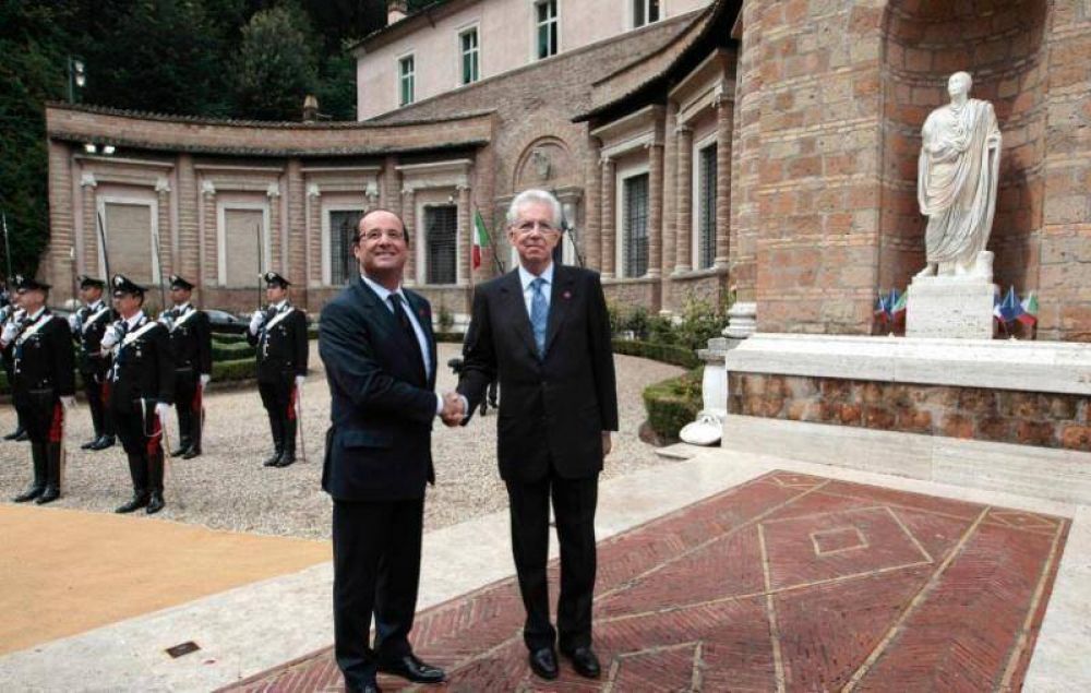 Italia y Francia piden una tregua a los mercados para superar la crisis