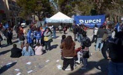 UPCN acampa en el centro de Neuqu�n