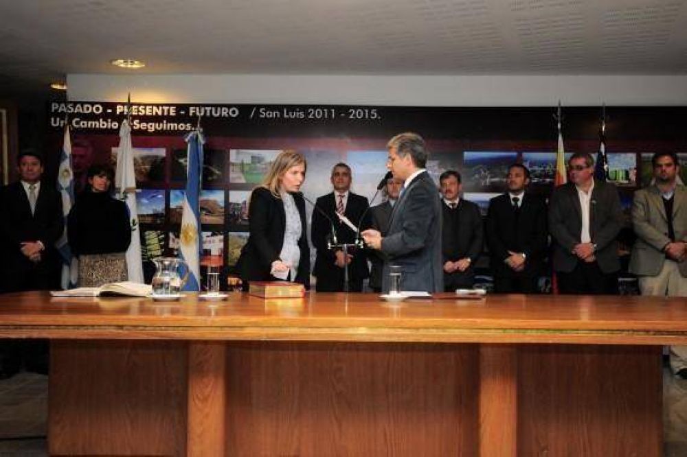 Asumi� la nueva Ministra de Deportes