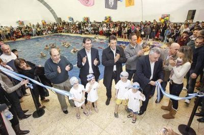 Sergio Massa inaugur� la 13� pileta climatizada del Municipio de Tigre