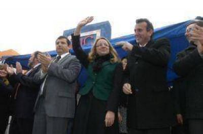 Alicia Kirchner inaugur� una obra que ya funcionaba desde 2010