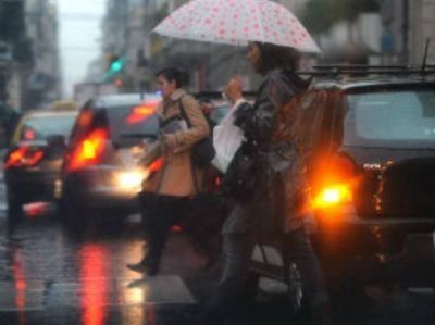 Santa Fe est� incluida en un alerta meteorol�gico por lluvias fuertes y ocasional ca�da de granizo
