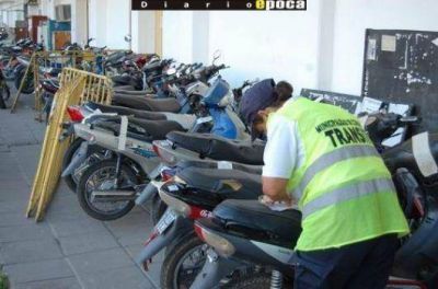 Capital sigue a la espera de poder rematar las motos secuestradas