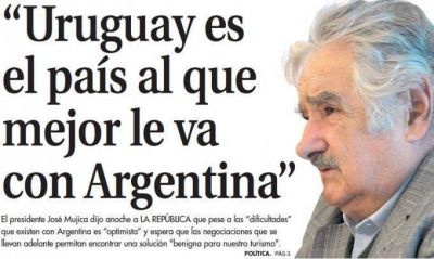  "Uruguay es el pa�s al que mejor le va con Argentina", afirm� el presidente Mujica