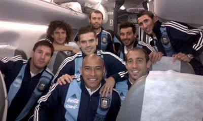 La Selecci�n viaj� a C�rdoba para el partido ante Paraguay