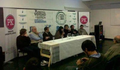 Diana Conti explic� en Vicente L�pez su proyecto para que voten j�venes de 16 a�os