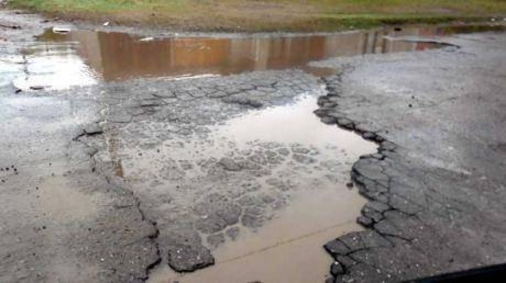 Las calles de la ciudad "hacen agua"