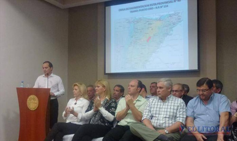 Camau critic� la �inacci�n� provincial y repas� las inversiones de la Naci�n