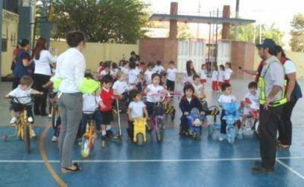 Fuerte apuesta comunal a campaas de educacin vial