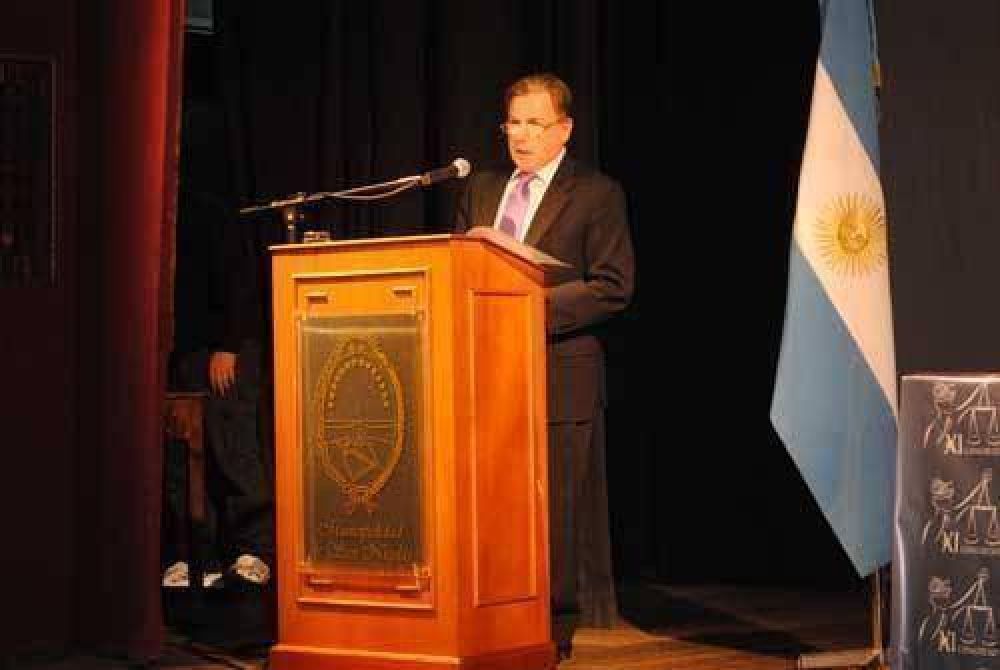 Presidente de la Suprema Corte abri� Congreso de Funcionarios Judiciales en el Teatro Municipal