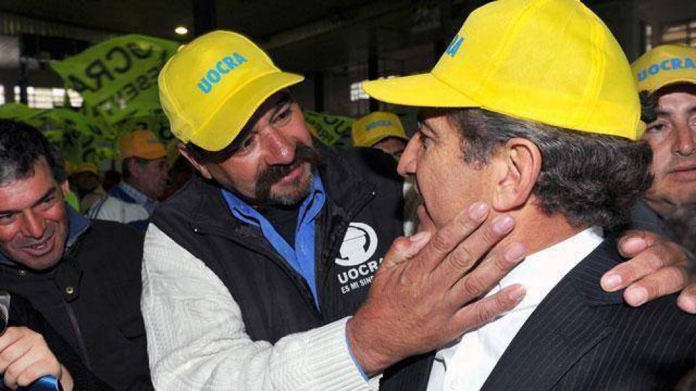 Gerardo Mart�nez y Urribarri encabezaron un acto de la UOCRA en Entre R�os