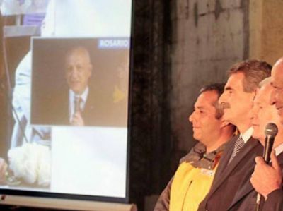 La presidenta habilit� un puente en la Circunvalaci�n