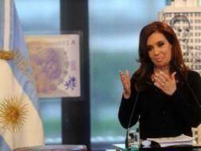 Cristina entreg� 34 millones de pesos a municipios del interior