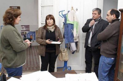 Funcionarios municipales visitaron Chillar