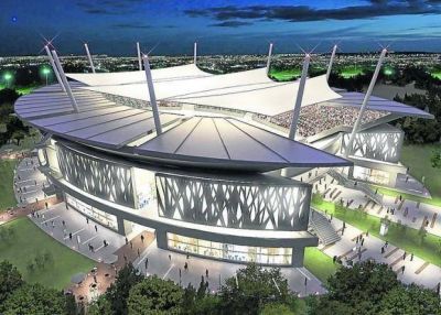 Conoc� el estadio cubierto m�s grande del Conurbano