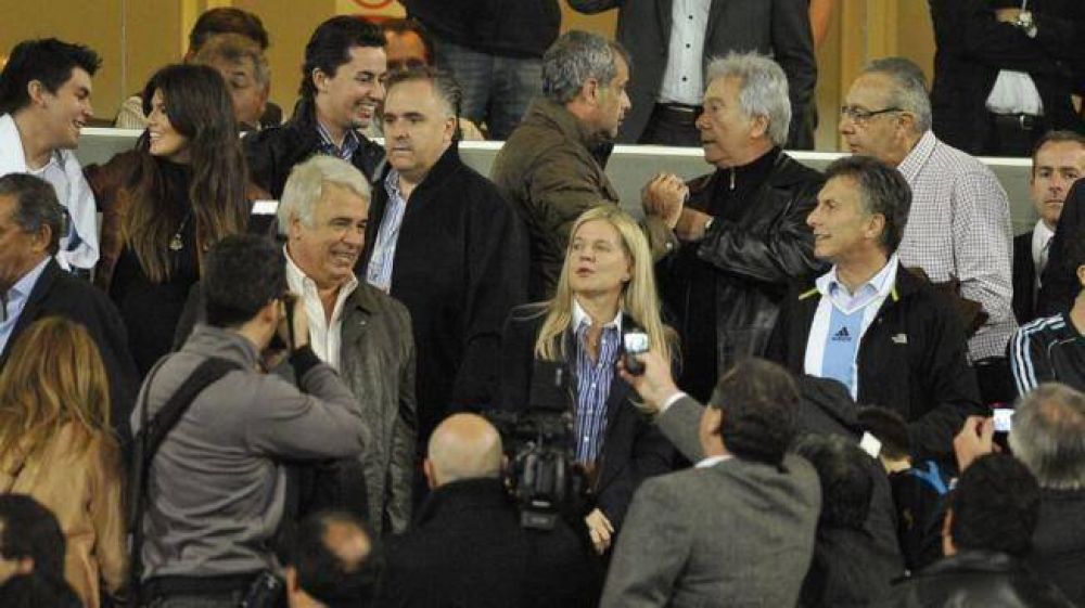 S�lo Macri estuvo en el palco pol�tico que arm� De la Sota