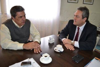 Slezack se reuni� con el ministro Breitenstein