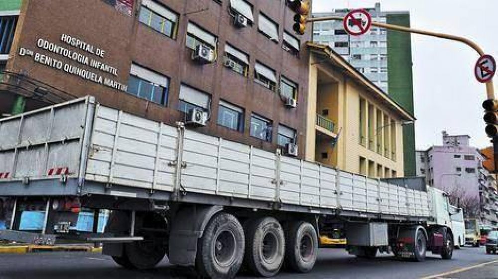 La Boca y Barracas: quejas por la invasi�n de camiones