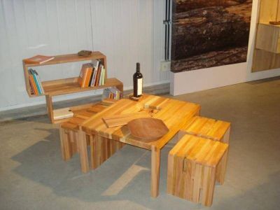 Gobierno inaugura muestra de muebles de lenga con dise�o 