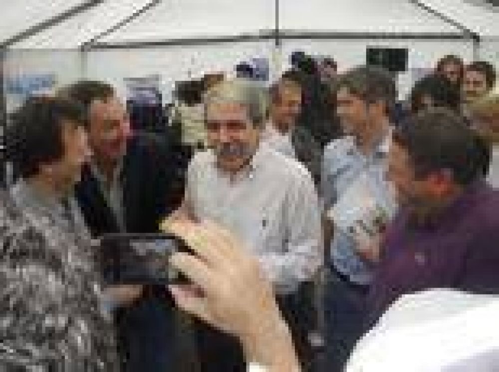 La Plata: Bruera recibi� al Senador Nacional An�bal Fern�ndez