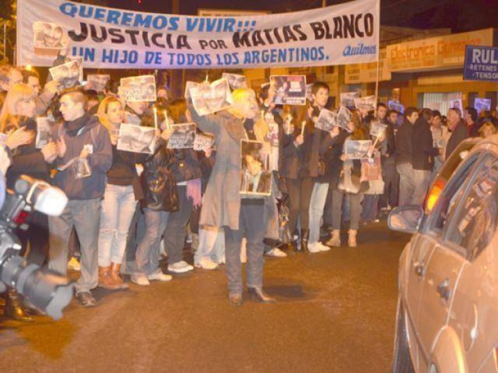 Nueva marcha pidiendo justicia por Mat�as Blanco
