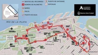 Habr� cortes de calles por el medio marat�n de la Ciudad