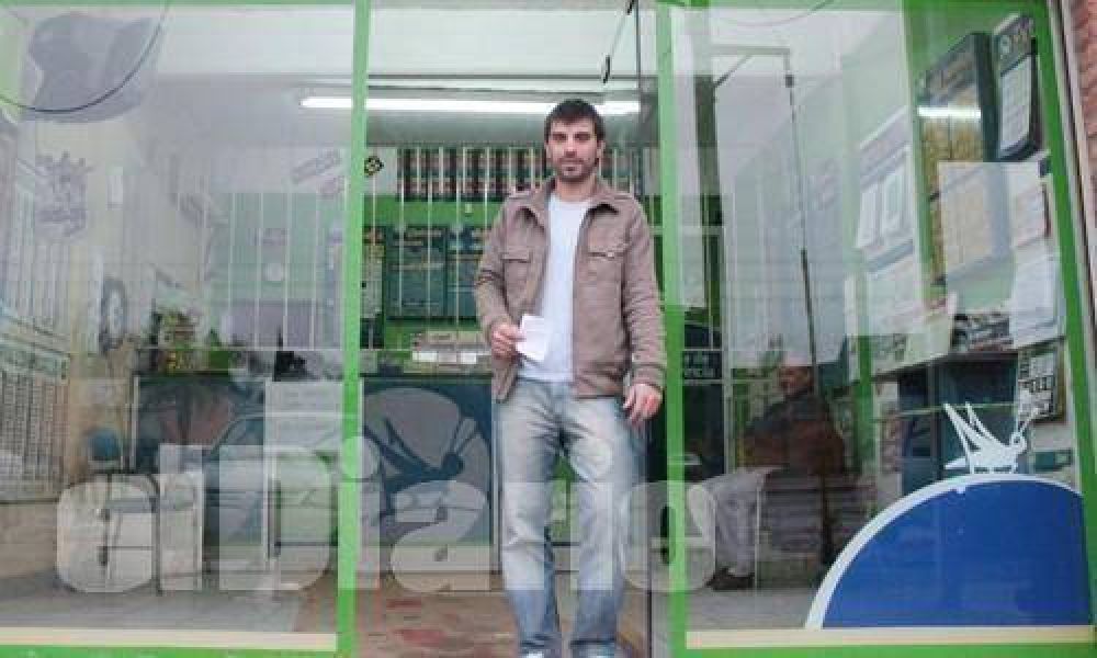 Un pilarense gan� un mill�n de pesos con una boleta de Loto