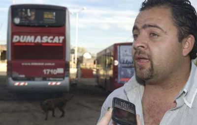 Los trabajadores de Dumas Cat realizaron un paro de choferes